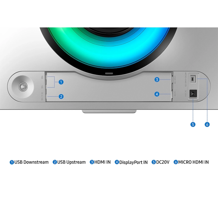 Samsung 49inch Odyssey OLED G9 DQHD Neo Quantum Processor Pro 0.03ms 240Hz Curved Smart Gaming Monitor-100308 Samsung 49inch Odyssey OLED G9 DQHD Neo Quantum Processor Pro 0.03ms 240Hz Curved Smart Gaming Monitor-100308