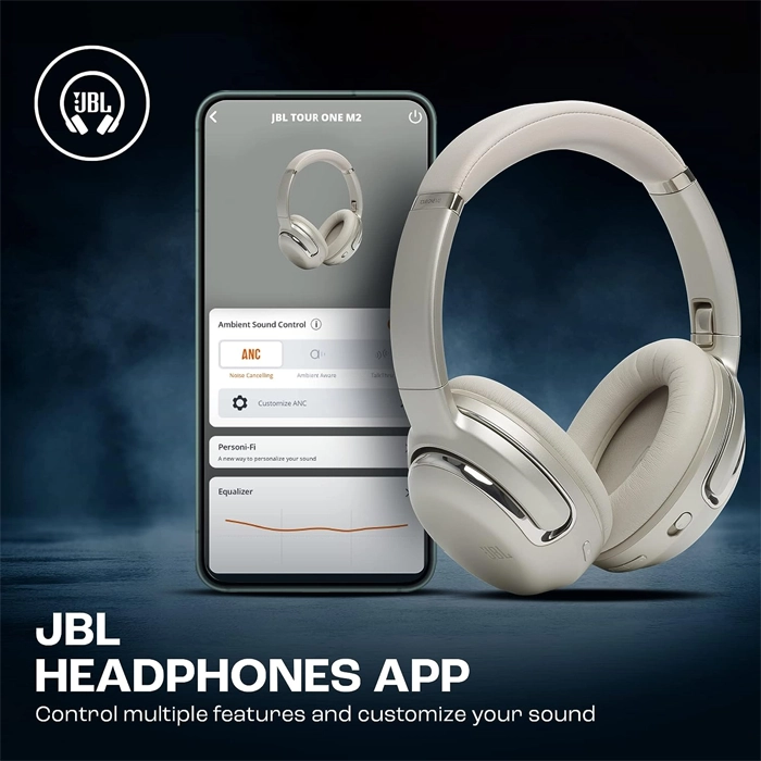 Jbl Tour One M2 Wireless Over-ear Noise Cancelling Headphones - Champange-100701 Jbl Tour One M2 Wireless Over-ear Noise Cancelling Headphones - Champange-100701