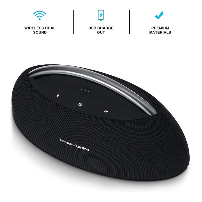 Jbl Harman Kardon Go + Play 3 Portable Bluetooth Speaker - Black-100759 Jbl Harman Kardon Go + Play 3 Portable Bluetooth Speaker - Black-100759