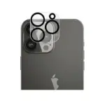 Eltoro Camera Glass AR with Silicone Ring for iPhone 15 Pro/15 Pro Max - Clear-0