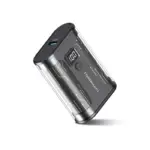 Powerology Crystalline Series Powerbank 10000mAh PD 35W - Transparent/Grey-thumbnail