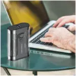 Powerology Crystalline Series Powerbank 10000mAh PD 35W - Transparent/Grey-102170