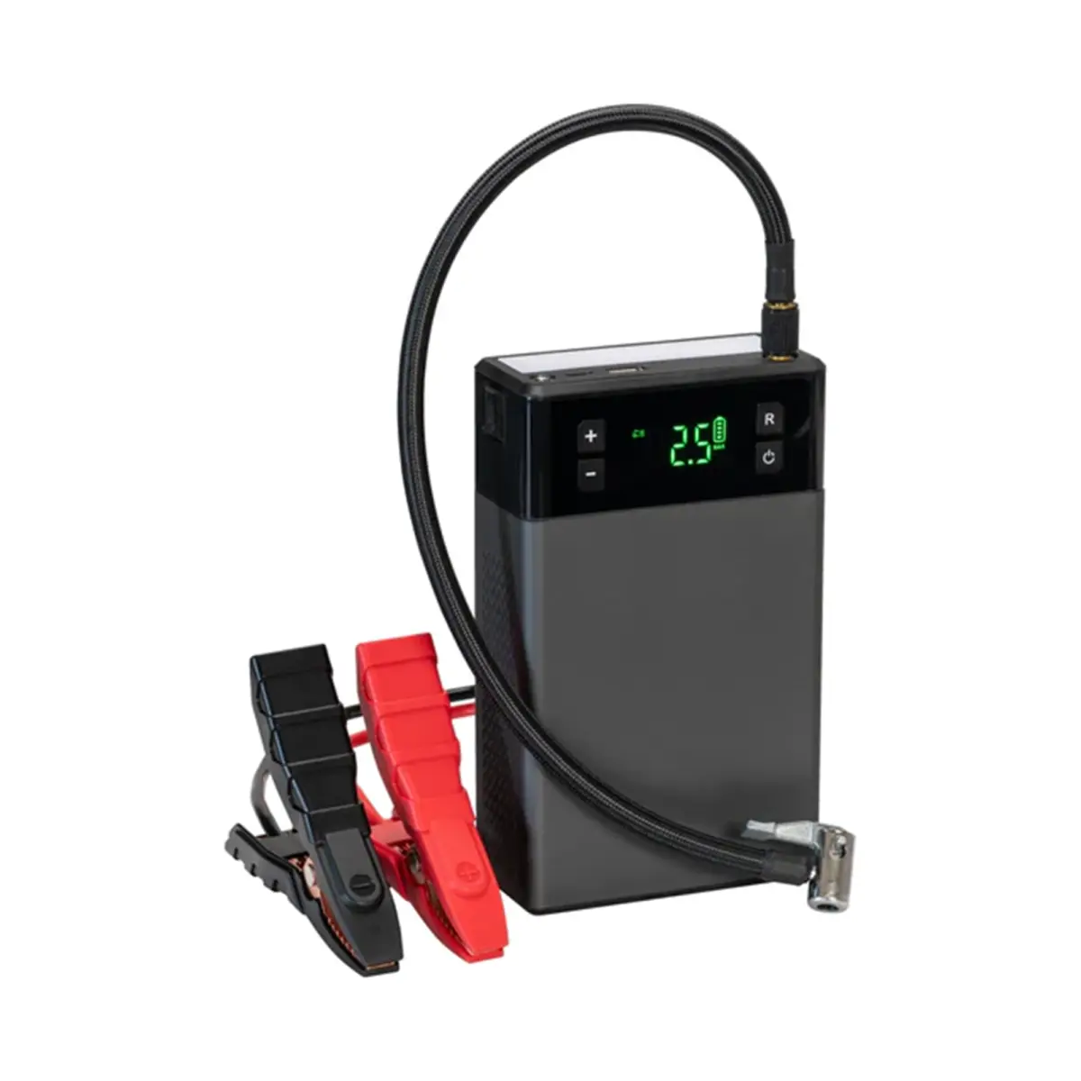 Ravpower 2 In 1 Jump Starter With Air Compressor 12000mah (44.4wh) - Grey-0