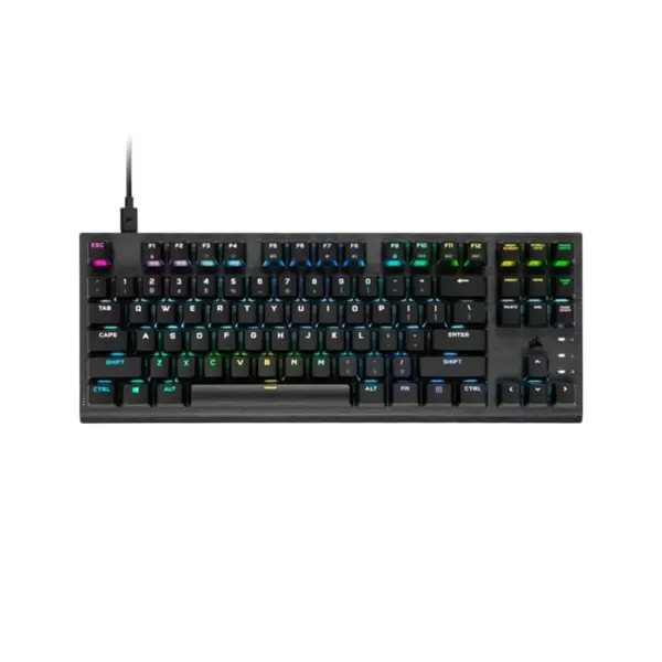 Corsair K60 Pro Tkl Rgb Opx Switch Optical-mechanical Gaming Keyboard - Black (English)-0