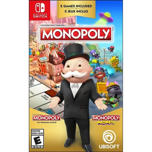 Nintendo Switch: Monopoly Plus + Monopoly Madness - R1-0