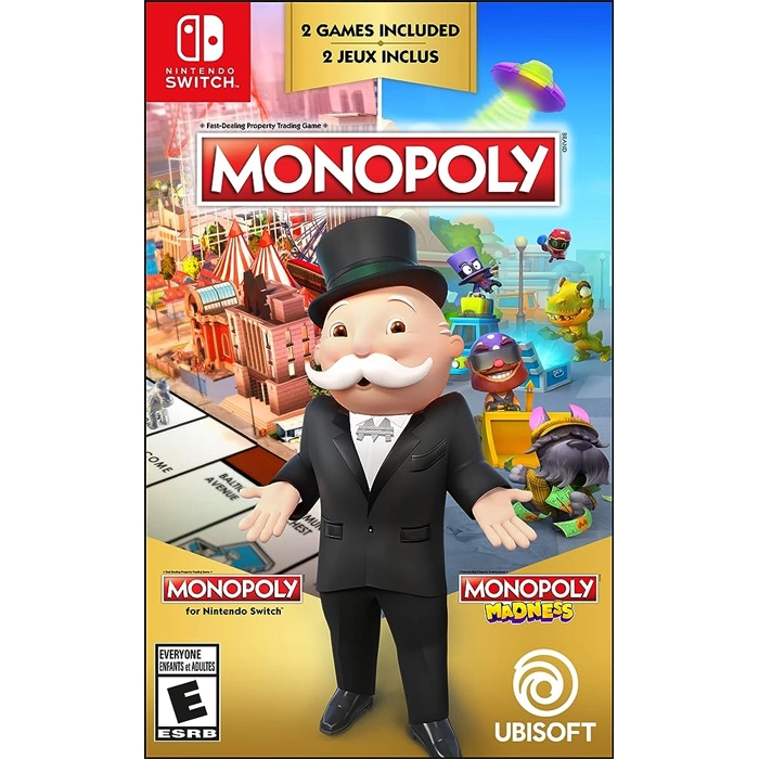 Nintendo Switch: Monopoly Plus + Monopoly Madness - R1-0