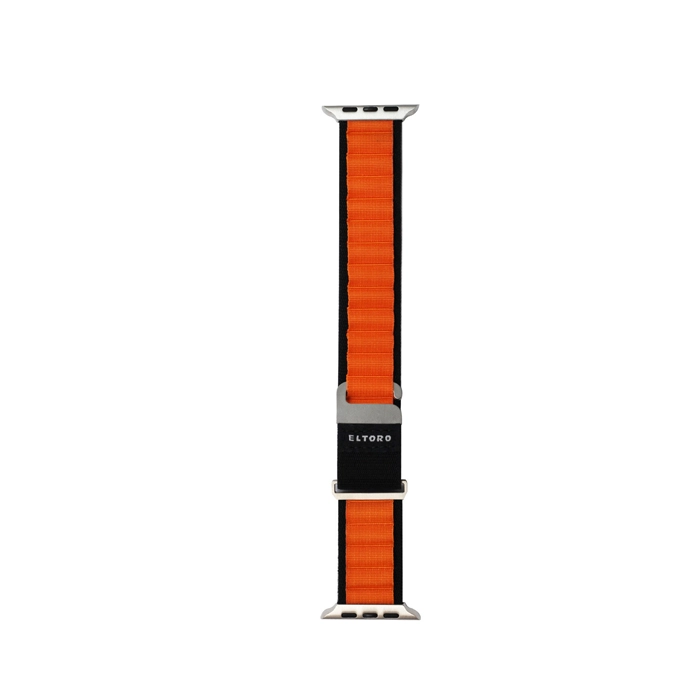 Eltoro Watch Band Loop 49/45/44mm - Black/Orange-0 Eltoro Watch Band Loop 49/45/44mm - Black/Orange-0