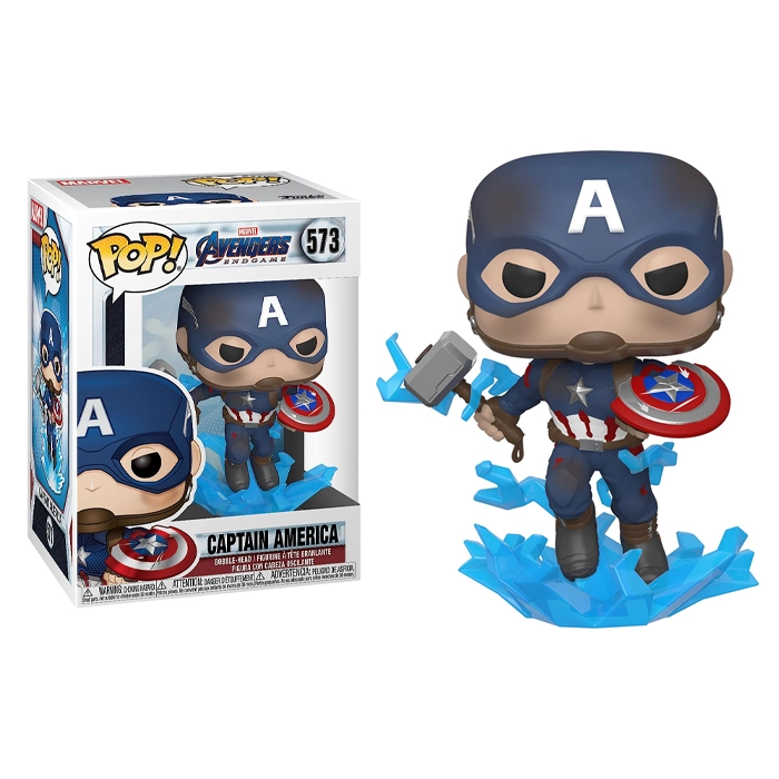 Funko Pop! Marvel Avengers End Game Captain America - 573-0 Funko Pop! Marvel Avengers End Game Captain America - 573-0