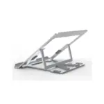 Aluminium Stand For 11 -15.6 Inch Laptop And Tablets With Carrying Pouch - Silver-thumbnail
