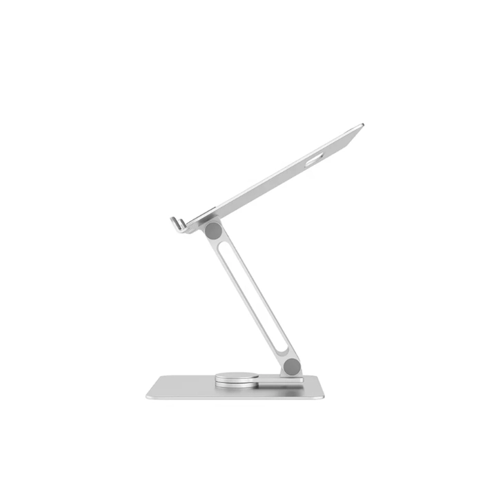 Swivel Rotatable 360 Rotating Laptop Stand For 9.7 -15.6 Inch Laptop And Tablets - Silver-104171 Swivel Rotatable 360 Rotating Laptop Stand For 9.7 -15.6 Inch Laptop And Tablets - Silver-104171