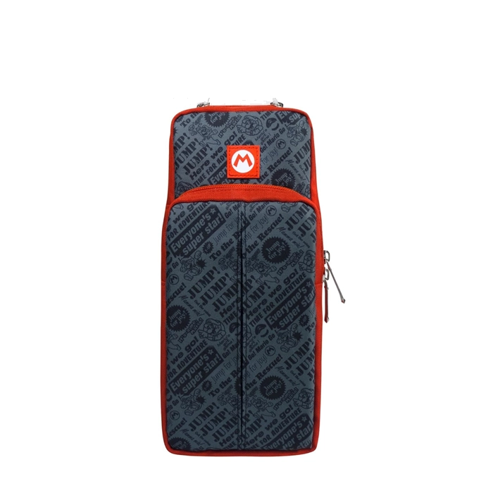 Nintendo Switch: Go Pack Travel Sling Bag - (Mario Edition)-thumbnail Nintendo Switch: Go Pack Travel Sling Bag - (Mario Edition)-thumbnail