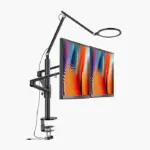 Dual Monitor Stand With Lamp (Ol-2lt)-104441