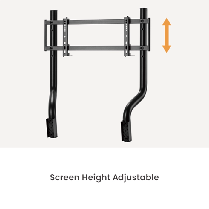 Lumi Single Monitor Mount (Lrs07-sr01)  For Lrs07-bs Racing Simulator Cockpit Seat-104604 Lumi Single Monitor Mount (Lrs07-sr01) For Lrs07-bs Racing Simulator Cockpit Seat-104604