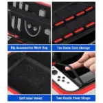 Nintendo: Portable Case Storage Bag Hardshell Pouch For Lite Console - Blue/Green-103990