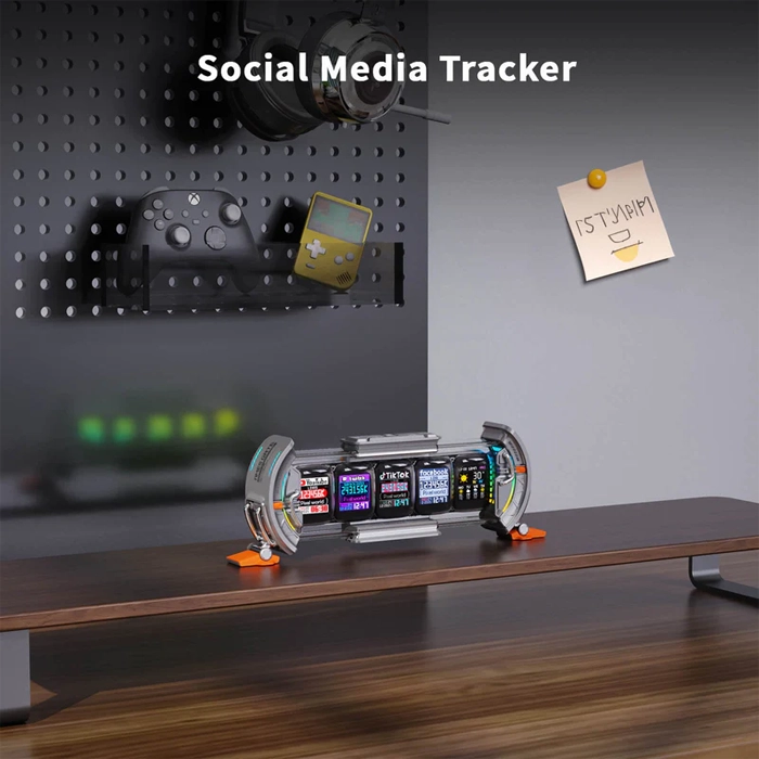 Divoom Times Gate | Pixel Art Informative Display - Sliver-105237 Divoom Times Gate | Pixel Art Informative Display - Sliver-105237