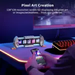 Divoom Times Gate | Pixel Art Informative Display - Sliver-105240