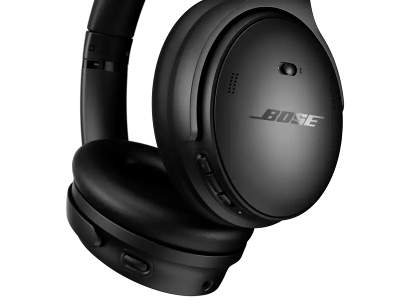 Bose Quietcomfort Wireless Over The Ear Headphones - Black-103108 Bose Quietcomfort Wireless Over The Ear Headphones - Black-103108