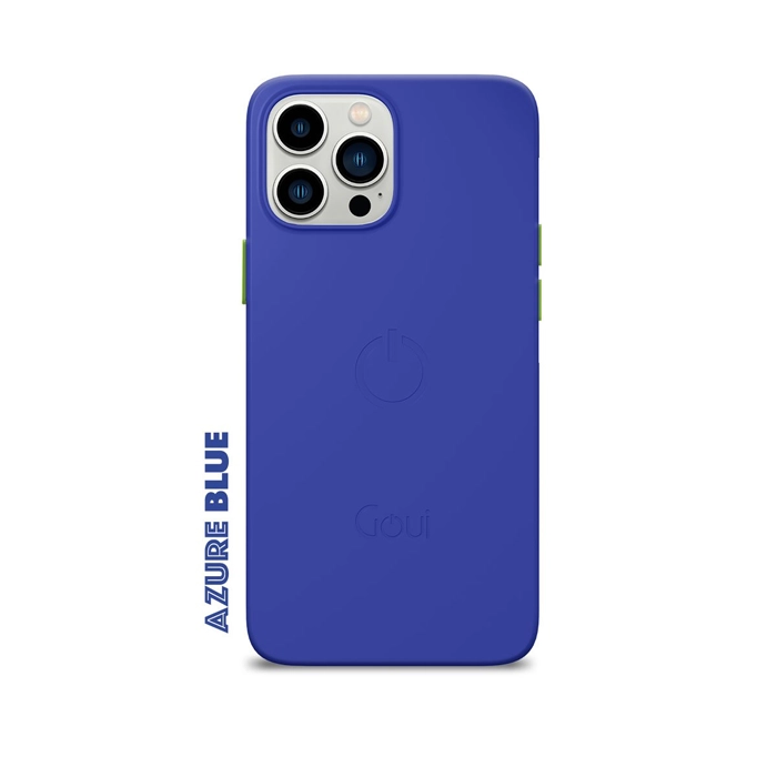 Goui Magnetic Cover For Iphone 15 Pro 6.1 Inch - Azure Blue-0