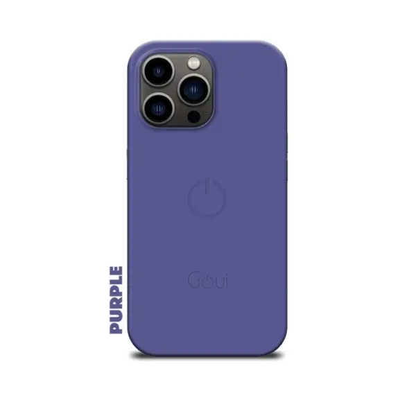 Goui Magnetic Cover For Iphone 15 Pro Max 6.7 Inch - Purple-0