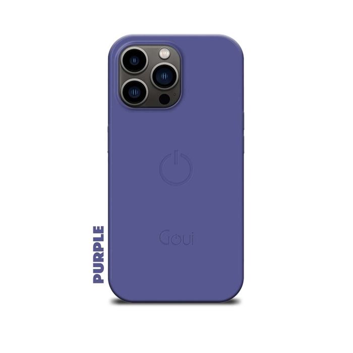 Goui Magnetic Cover For Iphone 15 Pro Max 6.7 Inch - Purple-0