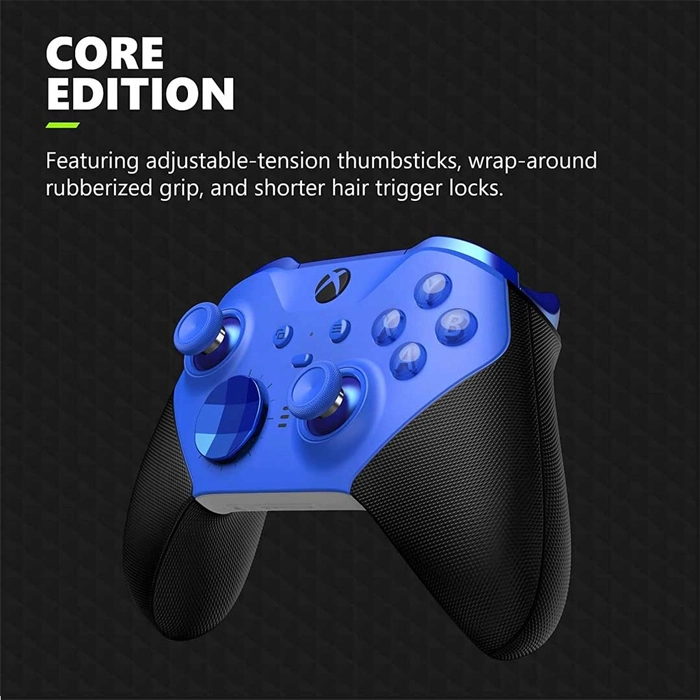 Xbox Elite Core Wireless Controller Series 2 - Blue/ Black-104247 Xbox Elite Core Wireless Controller Series 2 - Blue/ Black-104247