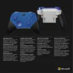 Xbox Elite Core Wireless Controller Series 2 - Blue/ Black-104248