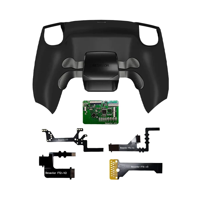 Besavior Diy Kit For Ps5 Controller - Black-0