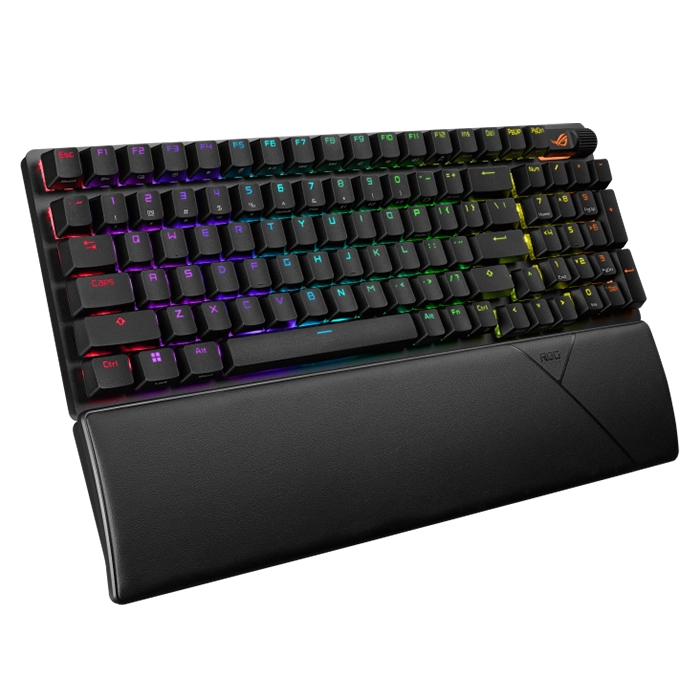 Asus Rog Strix Scope II 96% Wireless Rog Nx Snow Switch Mechanical Keyboard - Arabic-104904 Asus Rog Strix Scope II 96% Wireless Rog Nx Snow Switch Mechanical Keyboard - Arabic-104904