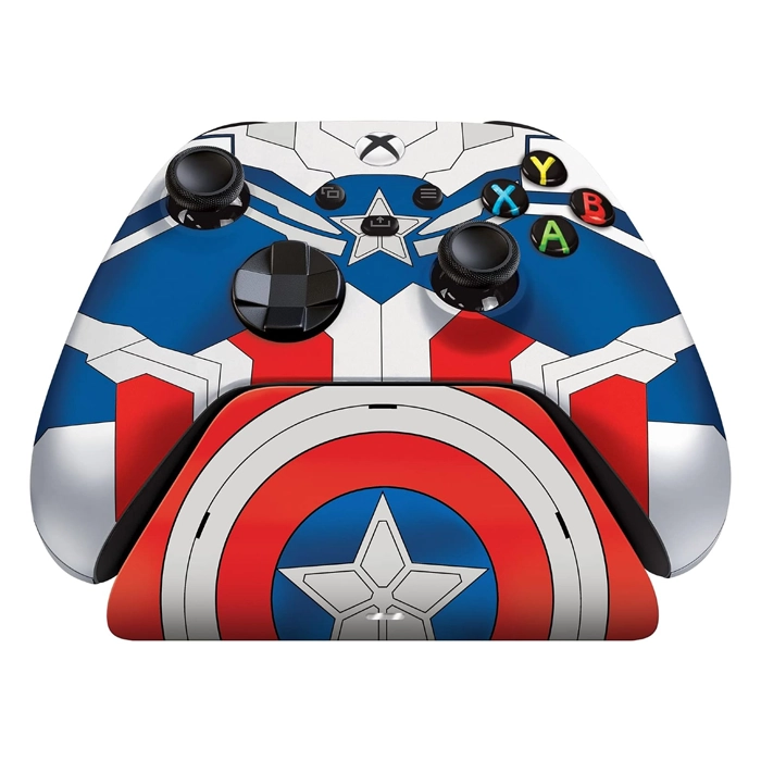 Razer Limited Edition Xbox Series X|s And Xbox One Wireless Controller With Charging Stand – Captain America-0