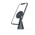 Powerology Desktop Conical Magsafe Phone Holder With 17*n5 Magnets - Dark Grey-105102