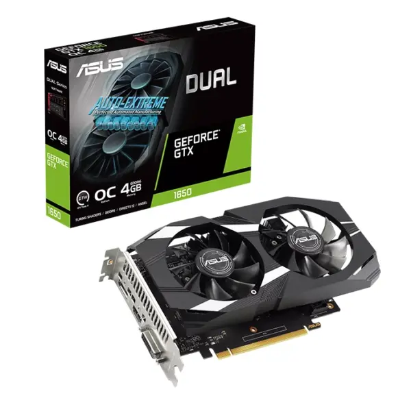 Asus Dual Geforce Gtx 1650 V2 Oc Edition 4gb Gddr6-0