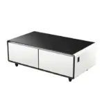 Gamvity Newest Luxury Pro Version Smart Coffee Table 135l Refrigerator (Tb135) - White-thumbnail