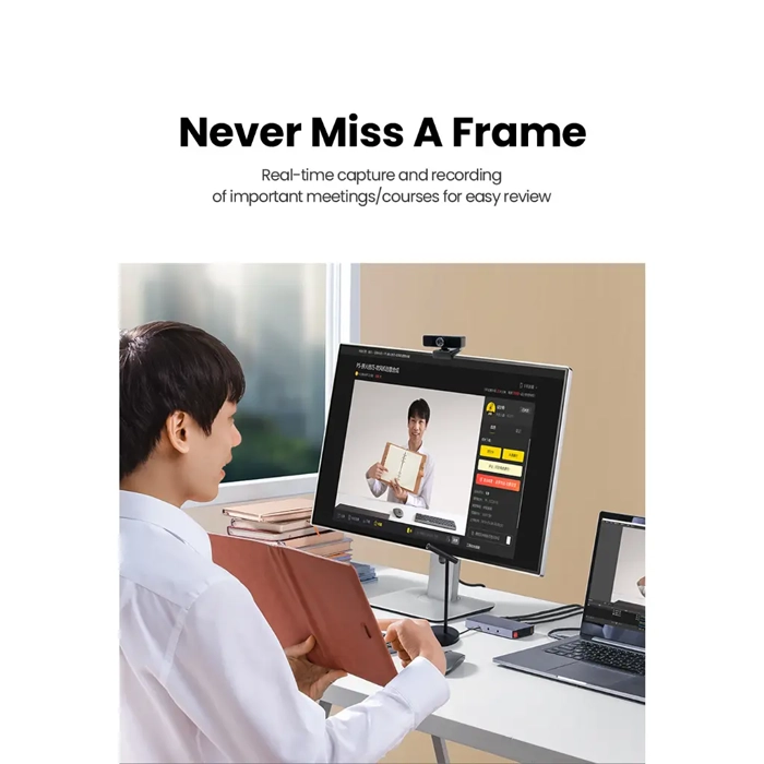 Ugreen Video Capture Card 4k Hdmi To Usb/usb C Hdmi Video Grabber Box For Pc Computer Camera Monitor Live Stream Record-106155 Ugreen Video Capture Card 4k Hdmi To Usb/usb C Hdmi Video Grabber Box For Pc Computer Camera Monitor Live Stream Record-106155