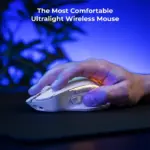 Glorious Model I 2 Wireless Ultralight Ergonomic Gaming Mouse - Matte Black-106496