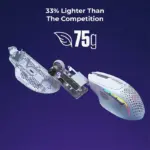 Glorious Model I 2 Wireless Ultralight Ergonomic Gaming Mouse - Matte Black-106497