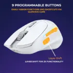 Glorious Model I 2 Wireless Ultralight Ergonomic Gaming Mouse - Matte Black-106498