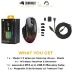 Glorious Model I 2 Wireless Ultralight Ergonomic Gaming Mouse - Matte Black-106505