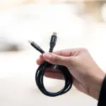 Eltoro Kevlar Cable Usb-c To Lightning 1m With Nylon Pp Yarn Jacket - Black-106524