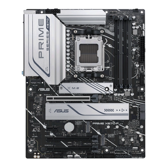 Asus Prime X670-p Series Amd Ryzen Motherboard Ddr5-106662 Asus Prime X670-p Series Amd Ryzen Motherboard Ddr5-106662
