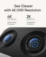 Eufy Dual Cameras 4k Indoor Cam S350 - White-107048
