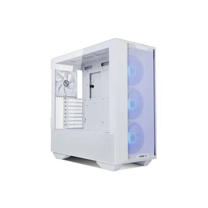 Lian Li LANCOOL III RGB Tempered Glass ATX Mid-Tower Computer Case - White-107986 Lian Li LANCOOL III RGB Tempered Glass ATX Mid-Tower Computer Case - White-107986