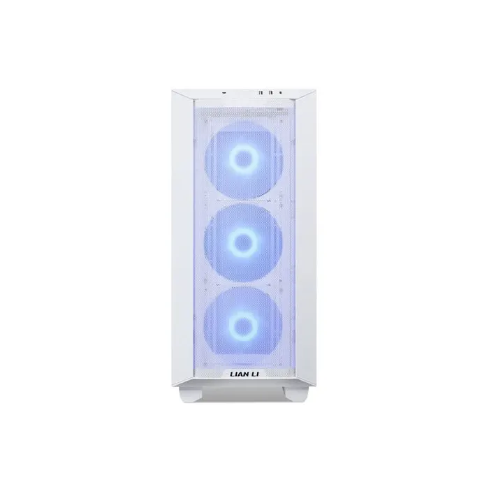 Lian Li LANCOOL III RGB Tempered Glass ATX Mid-Tower Computer Case - White-0