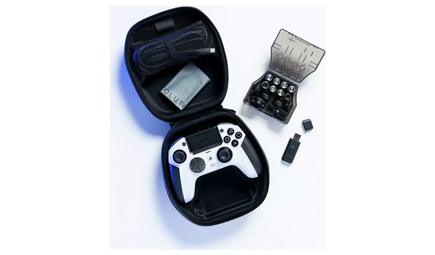 Nacon Revolution 5 Pro Wireless Controller Ps4/ps5 – White-107635 Nacon Revolution 5 Pro Wireless Controller Ps4/ps5 – White-107635