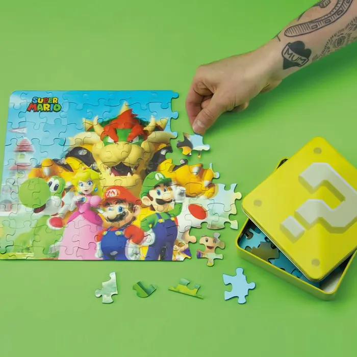 Red5 Super Mario 3D Jigsaw Puzzle (108 Pieces)-107935 Red5 Super Mario 3D Jigsaw Puzzle (108 Pieces)-107935