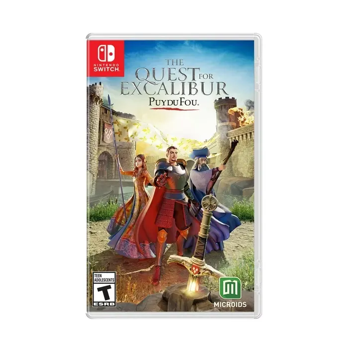 The Quest for Excalibur Puy du Fou  Nintendo Switch - R1-0 The Quest for Excalibur Puy du Fou Nintendo Switch - R1-0