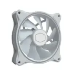 Cooler Master MFL-B2DW-18NPA-R1 FN1416 MasterFan MF120 Halo White Edition PC Case Fan with RGB-108052