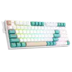 Redragon Veigar K643wgc-rgb-pro 94keys Tri-modes Mechanical Gaming Keyboard With Red Switches-107485