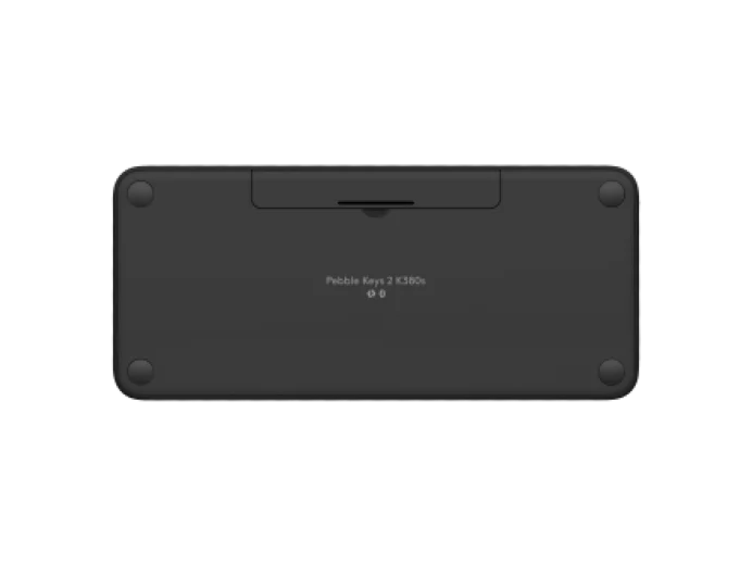 Logitech Keyboard Pebble Keys 2 K380s Bluetooth Keyboard - Tonal Graphite (English/arabic)-107682 Logitech Keyboard Pebble Keys 2 K380s Bluetooth Keyboard - Tonal Graphite (English/arabic)-107682