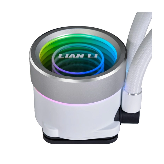 Lian Li Galahad Ii Trinity Series 240mm Rgb Liquid Cpu Cooler With Sl-infinity Fan - White-107869 Lian Li Galahad Ii Trinity Series 240mm Rgb Liquid Cpu Cooler With Sl-infinity Fan - White-107869