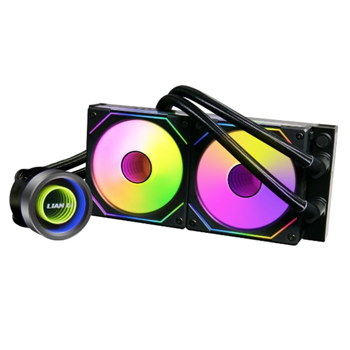 Lian Li Galahad Ii Trinity Series 240mm Rgb Liquid Cpu Cooler With Sl-infinity Fan - Black-0